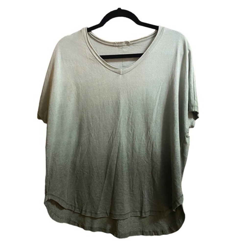 NWOT‎ Talulah Ombre Tie Dye V Neck Shirt Blouse